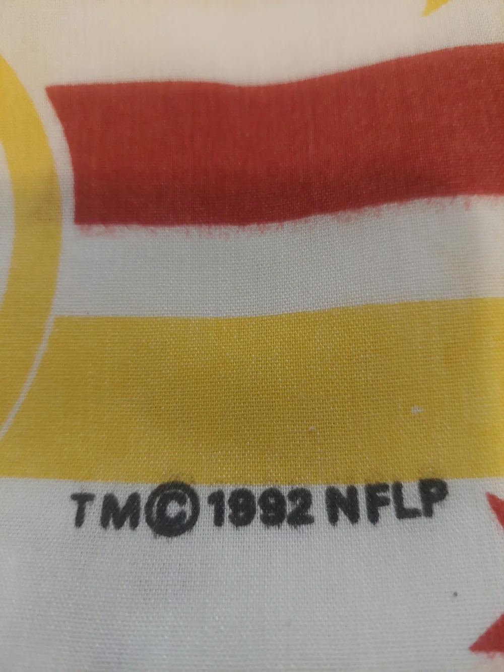 Vintage Washington Redskins Sheets